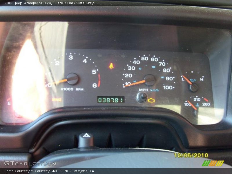 Black / Dark Slate Gray 2006 Jeep Wrangler SE 4x4
