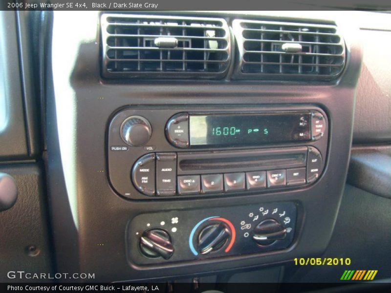 Black / Dark Slate Gray 2006 Jeep Wrangler SE 4x4