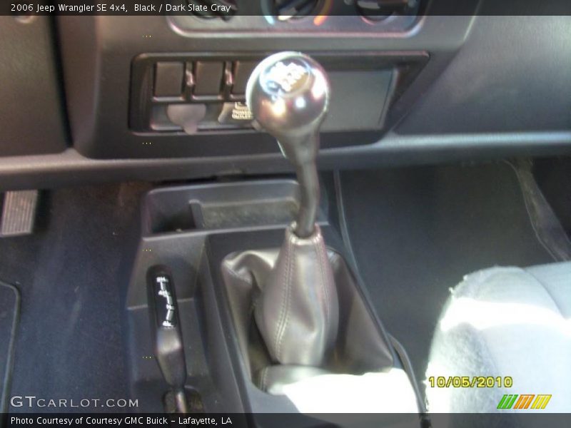 Black / Dark Slate Gray 2006 Jeep Wrangler SE 4x4