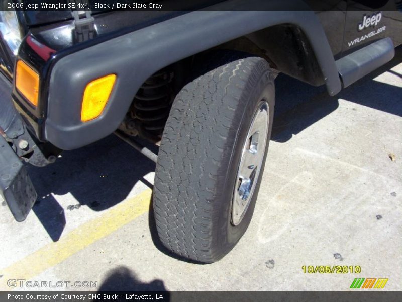 Black / Dark Slate Gray 2006 Jeep Wrangler SE 4x4