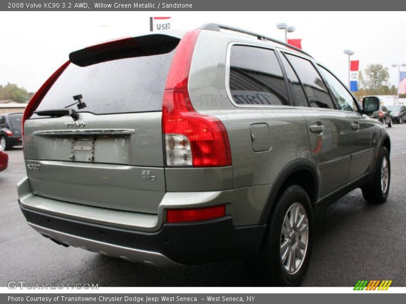 Willow Green Metallic / Sandstone 2008 Volvo XC90 3.2 AWD