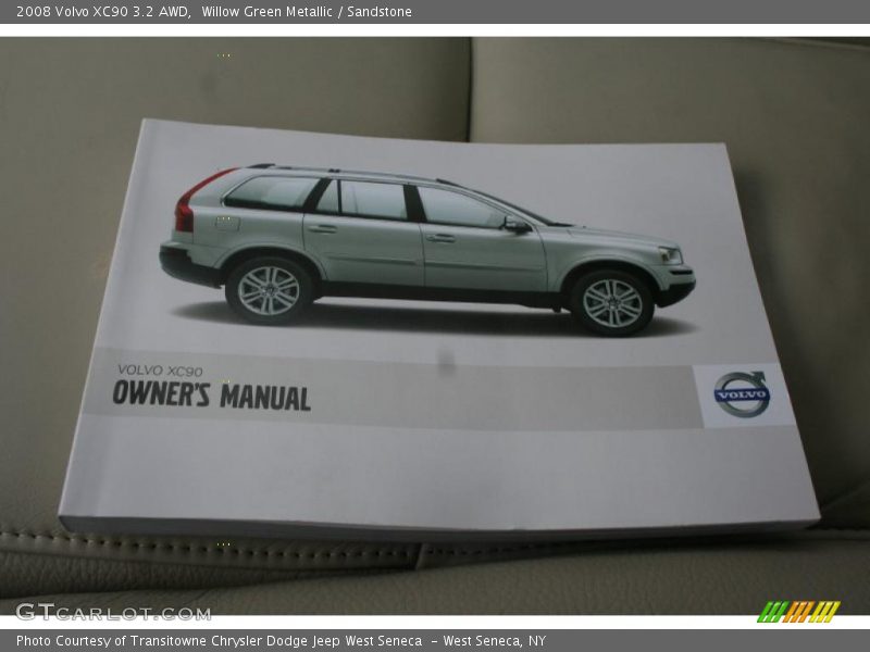 Willow Green Metallic / Sandstone 2008 Volvo XC90 3.2 AWD