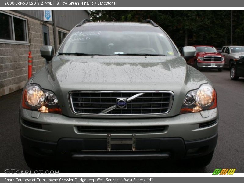 Willow Green Metallic / Sandstone 2008 Volvo XC90 3.2 AWD