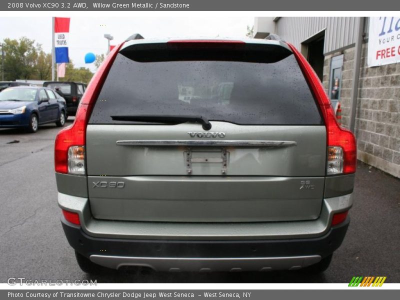 Willow Green Metallic / Sandstone 2008 Volvo XC90 3.2 AWD