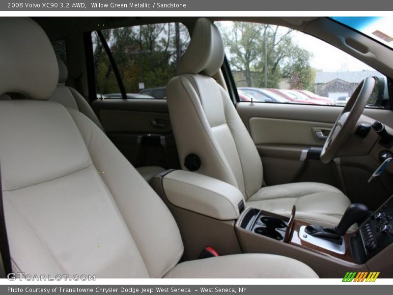 Willow Green Metallic / Sandstone 2008 Volvo XC90 3.2 AWD