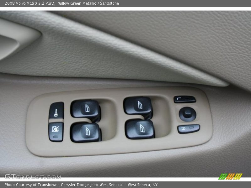 Willow Green Metallic / Sandstone 2008 Volvo XC90 3.2 AWD
