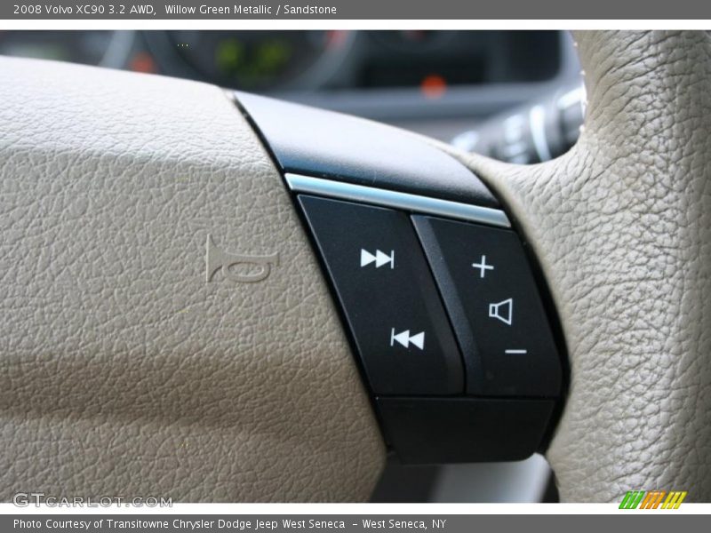Willow Green Metallic / Sandstone 2008 Volvo XC90 3.2 AWD