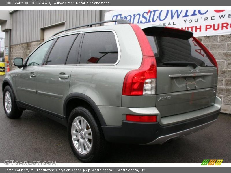 Willow Green Metallic / Sandstone 2008 Volvo XC90 3.2 AWD