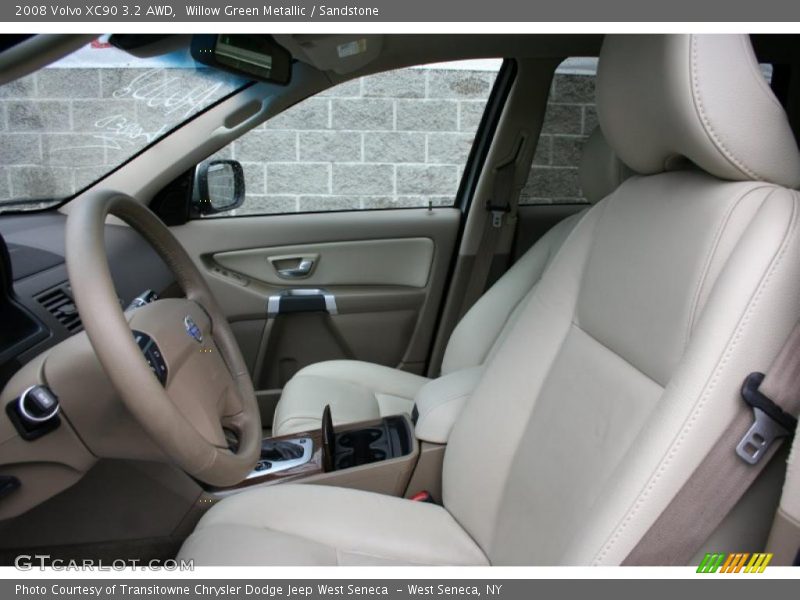 Willow Green Metallic / Sandstone 2008 Volvo XC90 3.2 AWD