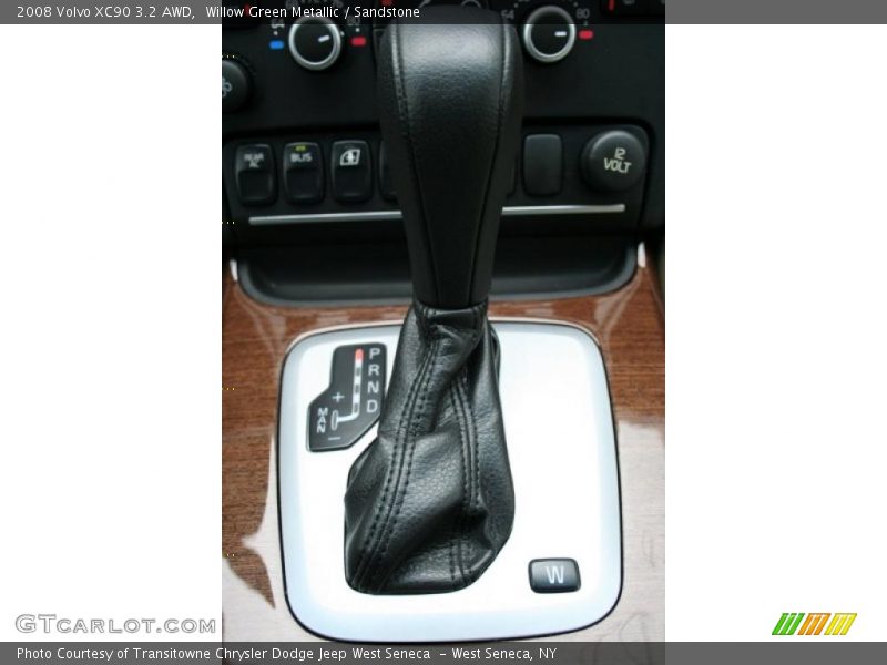 Willow Green Metallic / Sandstone 2008 Volvo XC90 3.2 AWD