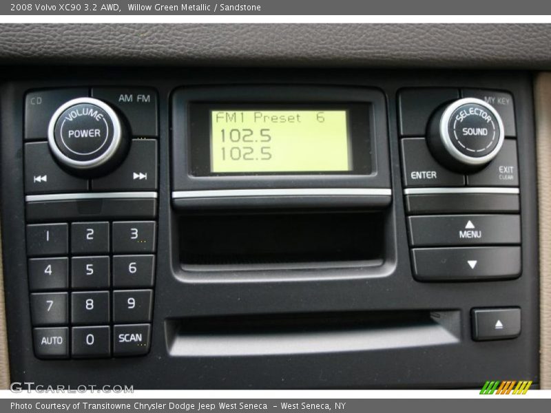Willow Green Metallic / Sandstone 2008 Volvo XC90 3.2 AWD
