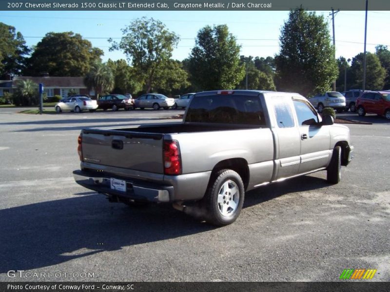 Graystone Metallic / Dark Charcoal 2007 Chevrolet Silverado 1500 Classic LT Extended Cab