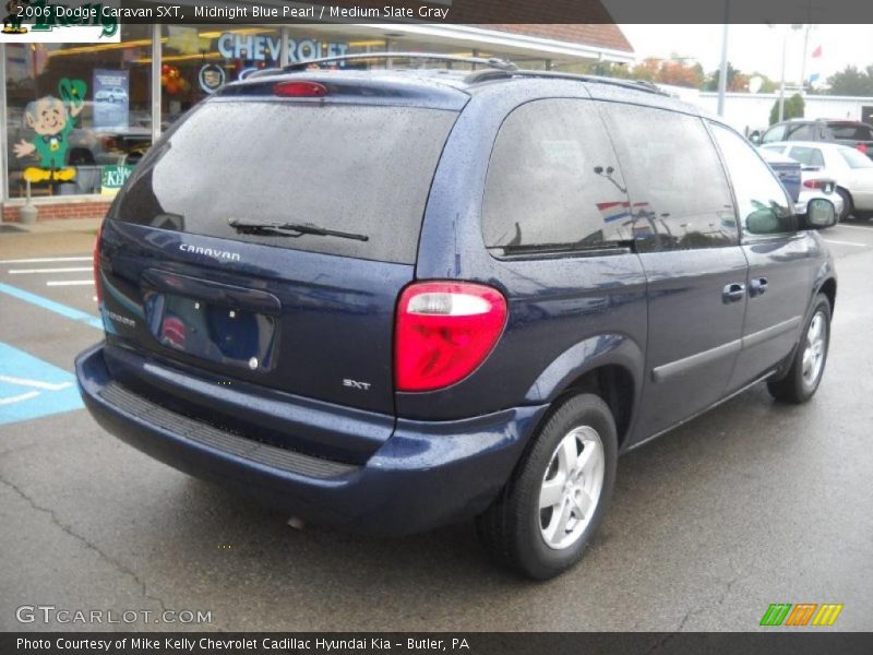 Midnight Blue Pearl / Medium Slate Gray 2006 Dodge Caravan SXT