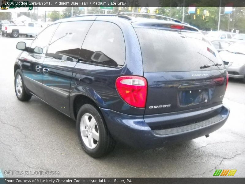 Midnight Blue Pearl / Medium Slate Gray 2006 Dodge Caravan SXT