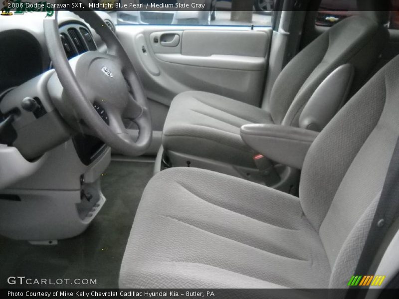 Midnight Blue Pearl / Medium Slate Gray 2006 Dodge Caravan SXT