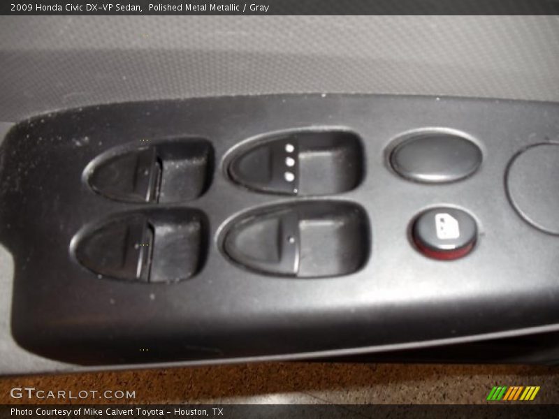 Polished Metal Metallic / Gray 2009 Honda Civic DX-VP Sedan