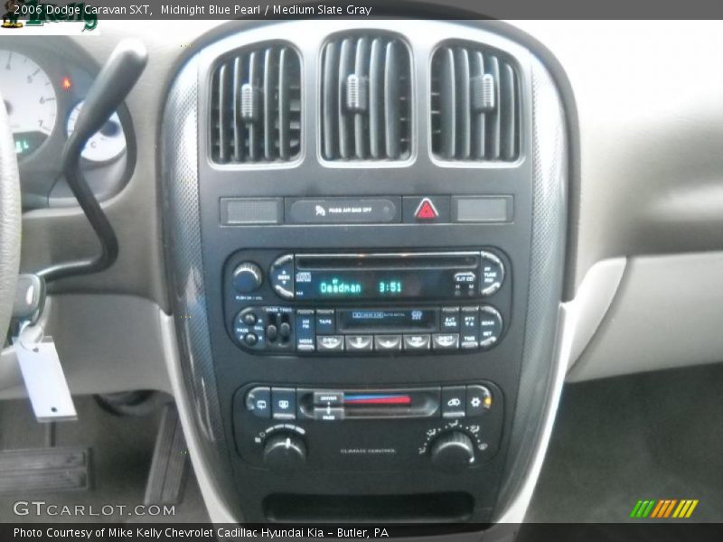 Midnight Blue Pearl / Medium Slate Gray 2006 Dodge Caravan SXT