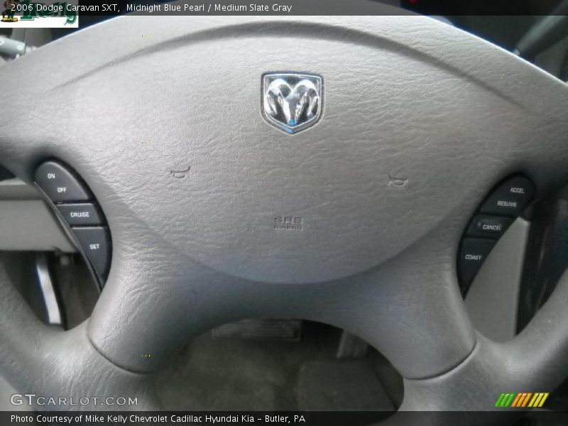 Midnight Blue Pearl / Medium Slate Gray 2006 Dodge Caravan SXT