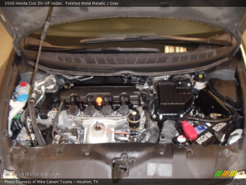 Polished Metal Metallic / Gray 2009 Honda Civic DX-VP Sedan