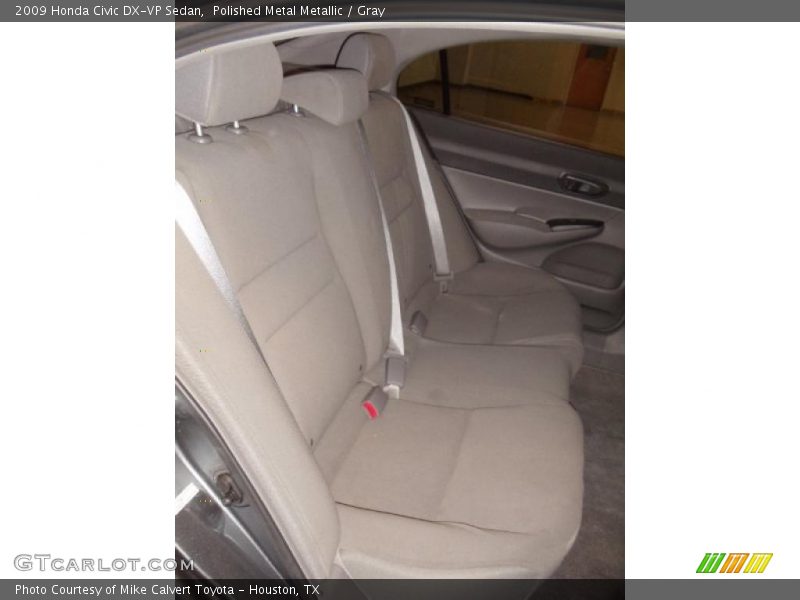 Polished Metal Metallic / Gray 2009 Honda Civic DX-VP Sedan