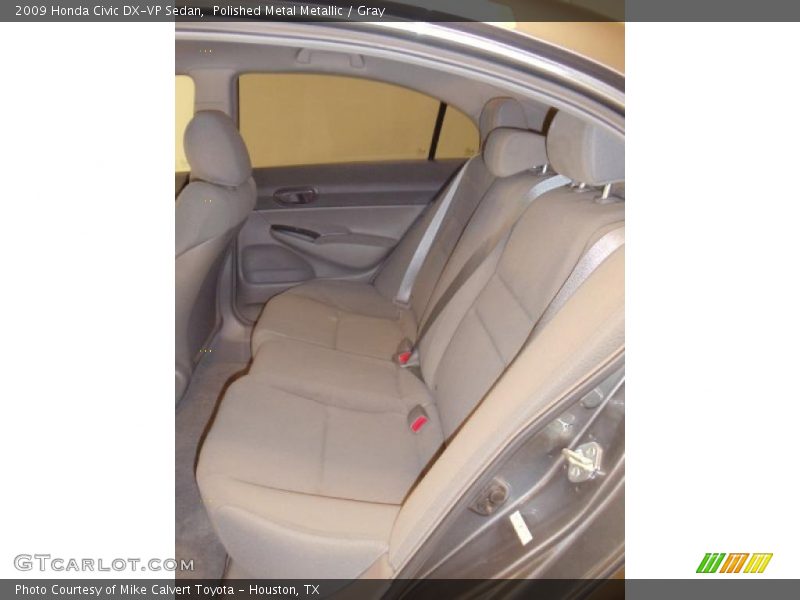 Polished Metal Metallic / Gray 2009 Honda Civic DX-VP Sedan