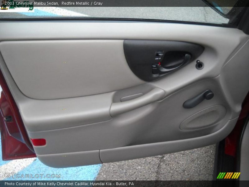 Redfire Metallic / Gray 2003 Chevrolet Malibu Sedan