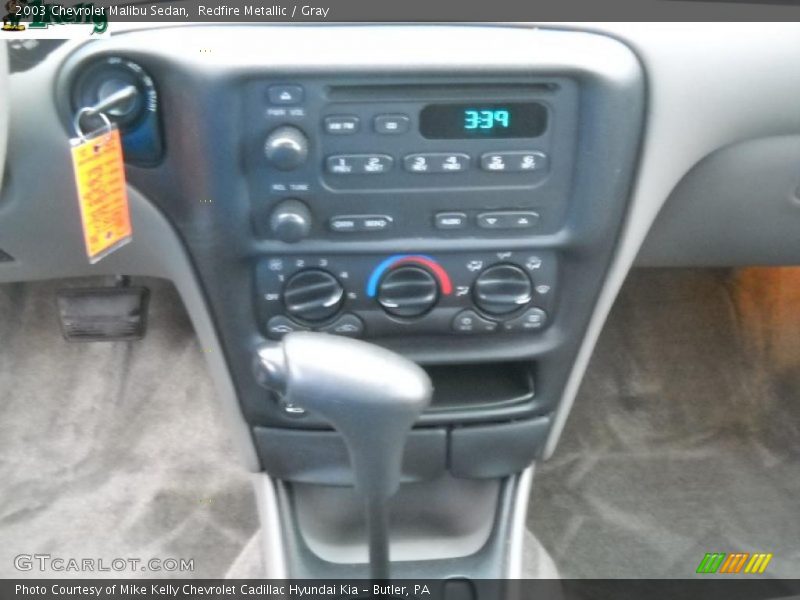Redfire Metallic / Gray 2003 Chevrolet Malibu Sedan
