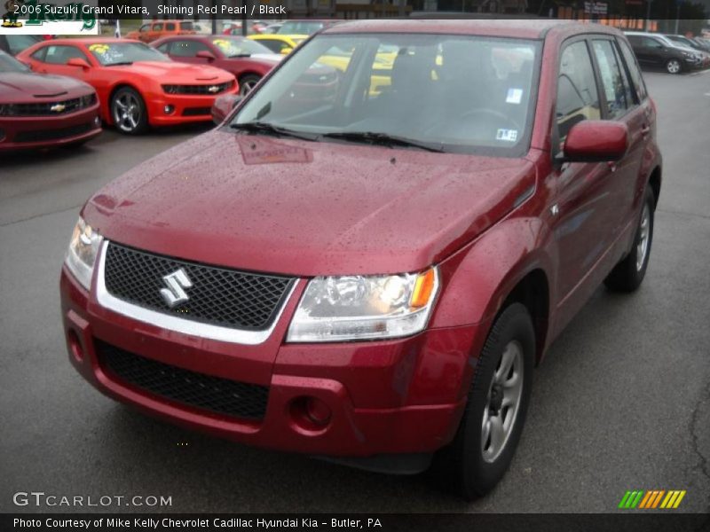 Shining Red Pearl / Black 2006 Suzuki Grand Vitara