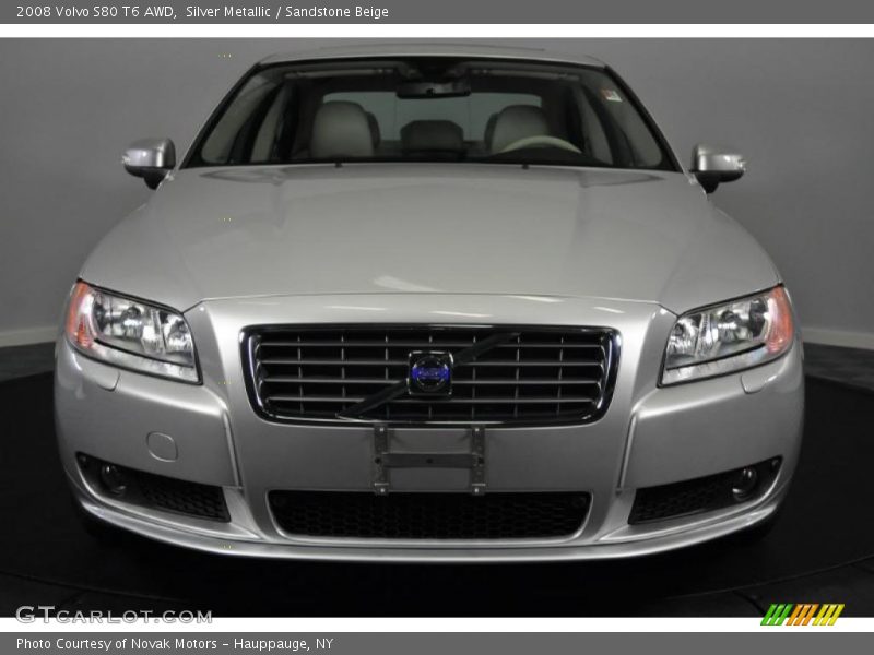 Silver Metallic / Sandstone Beige 2008 Volvo S80 T6 AWD