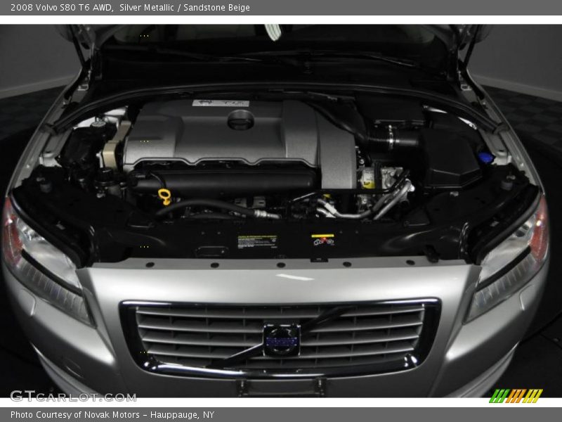 Silver Metallic / Sandstone Beige 2008 Volvo S80 T6 AWD