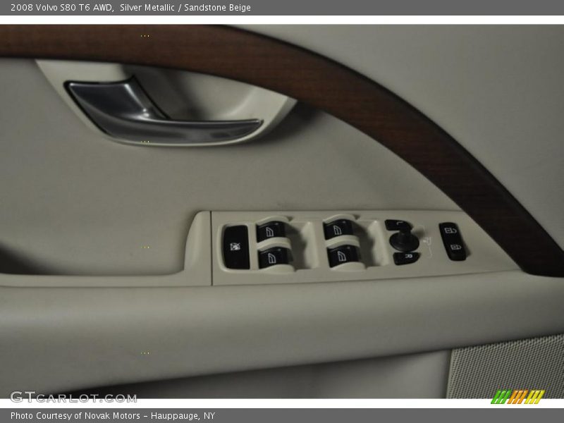 Silver Metallic / Sandstone Beige 2008 Volvo S80 T6 AWD