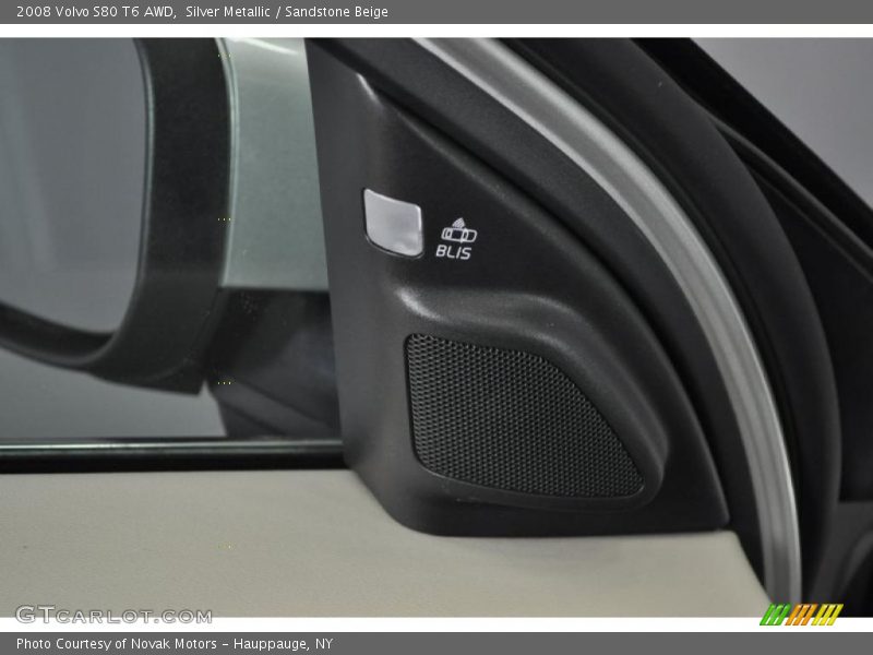 Silver Metallic / Sandstone Beige 2008 Volvo S80 T6 AWD