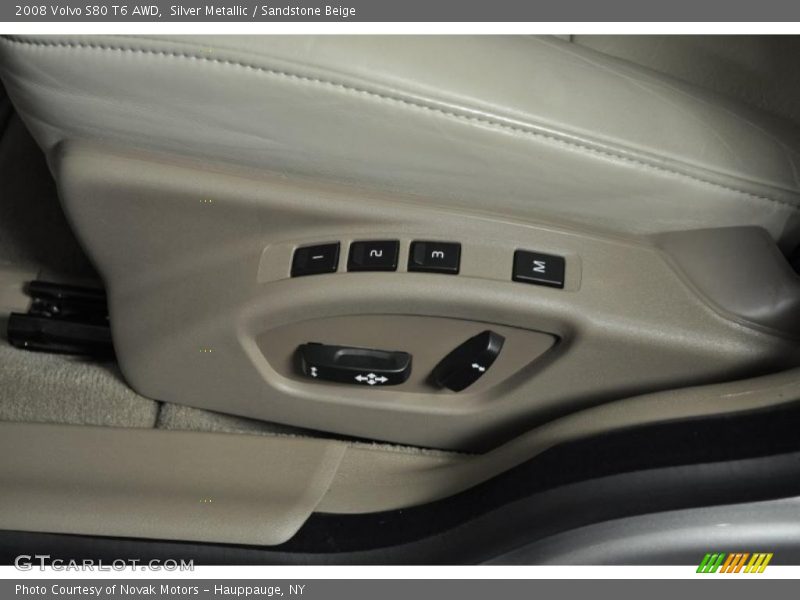 Silver Metallic / Sandstone Beige 2008 Volvo S80 T6 AWD