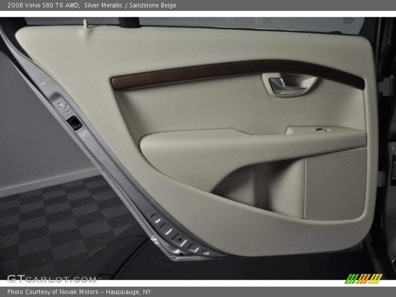 Silver Metallic / Sandstone Beige 2008 Volvo S80 T6 AWD