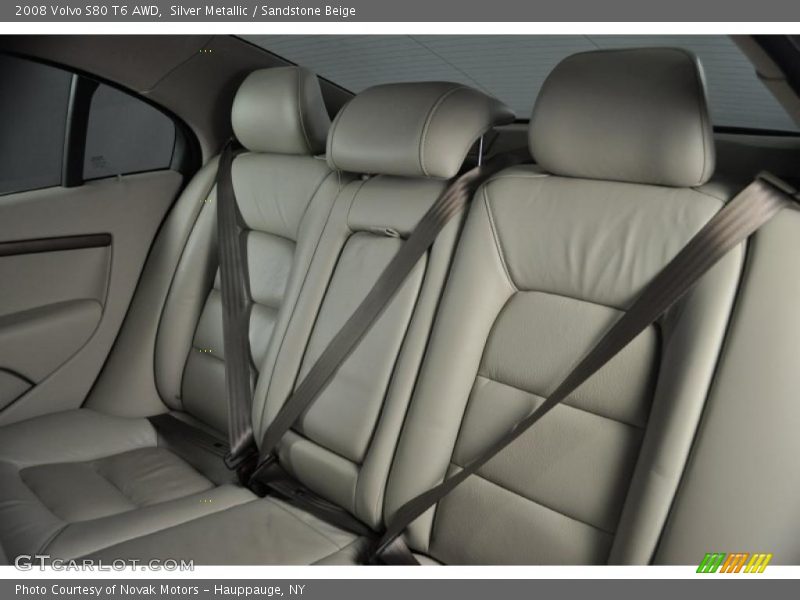 Silver Metallic / Sandstone Beige 2008 Volvo S80 T6 AWD