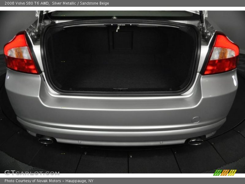 Silver Metallic / Sandstone Beige 2008 Volvo S80 T6 AWD