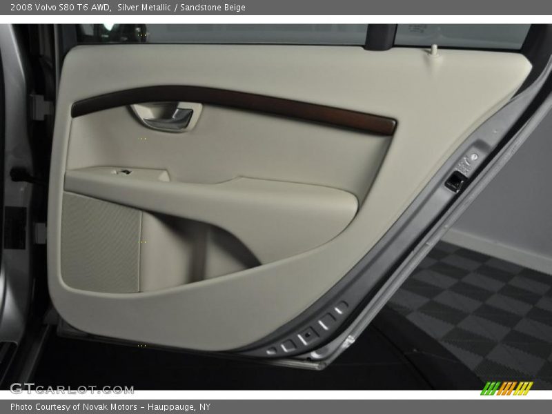 Silver Metallic / Sandstone Beige 2008 Volvo S80 T6 AWD