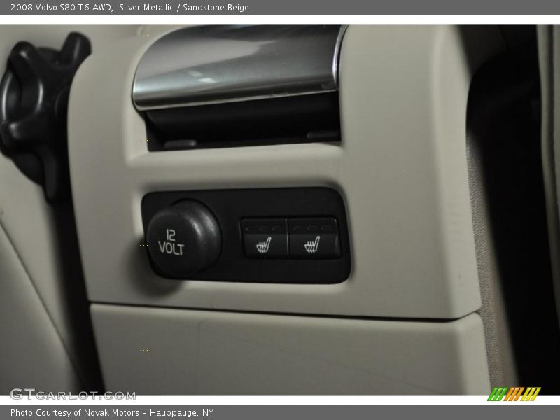 Silver Metallic / Sandstone Beige 2008 Volvo S80 T6 AWD