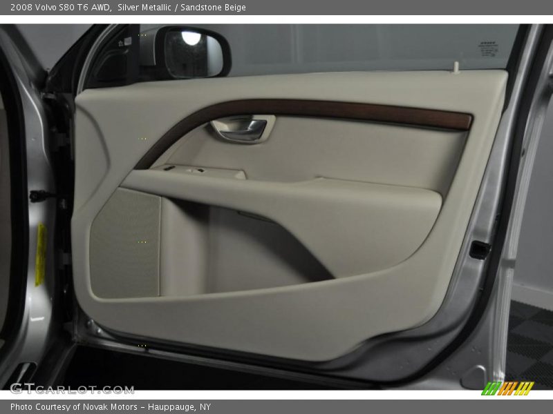 Silver Metallic / Sandstone Beige 2008 Volvo S80 T6 AWD