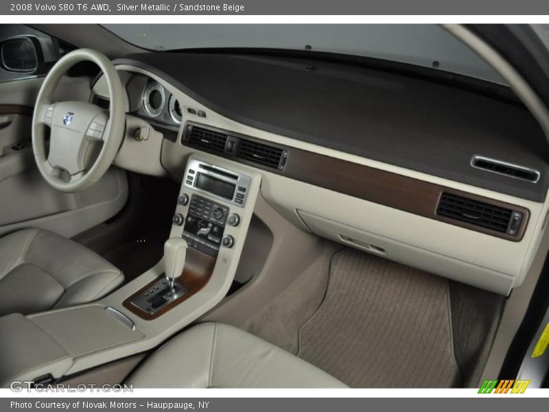 Silver Metallic / Sandstone Beige 2008 Volvo S80 T6 AWD