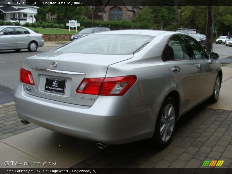 Tungsten Metallic / Black 2008 Lexus ES 350