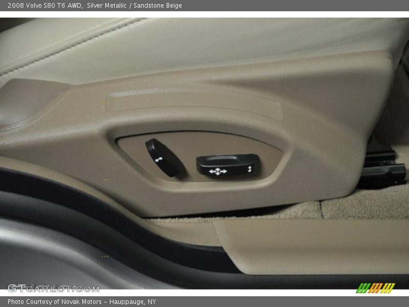 Silver Metallic / Sandstone Beige 2008 Volvo S80 T6 AWD