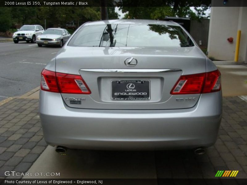 Tungsten Metallic / Black 2008 Lexus ES 350