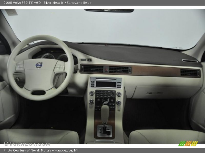 Silver Metallic / Sandstone Beige 2008 Volvo S80 T6 AWD