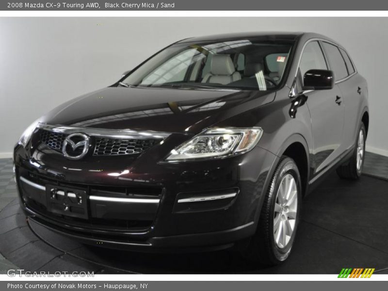 Black Cherry Mica / Sand 2008 Mazda CX-9 Touring AWD