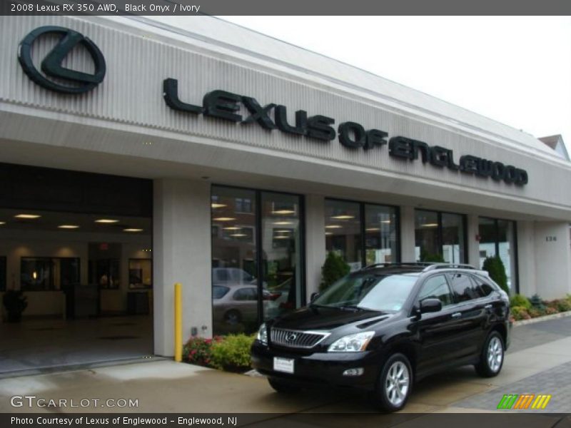 Black Onyx / Ivory 2008 Lexus RX 350 AWD