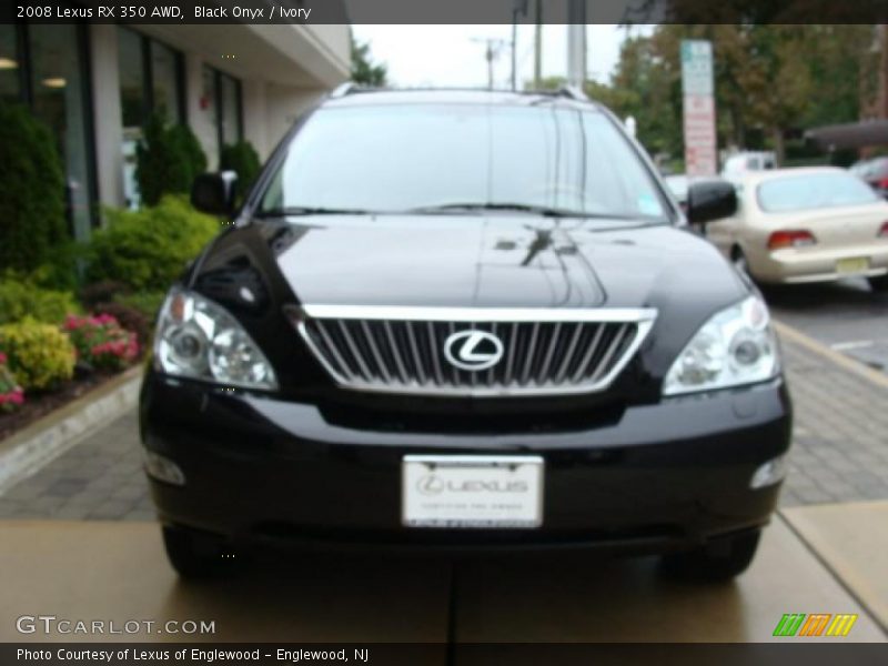 Black Onyx / Ivory 2008 Lexus RX 350 AWD