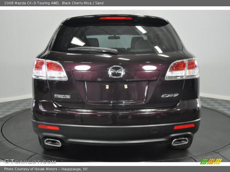 Black Cherry Mica / Sand 2008 Mazda CX-9 Touring AWD