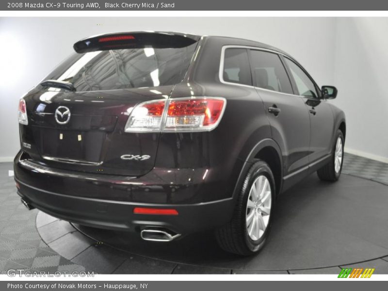 Black Cherry Mica / Sand 2008 Mazda CX-9 Touring AWD