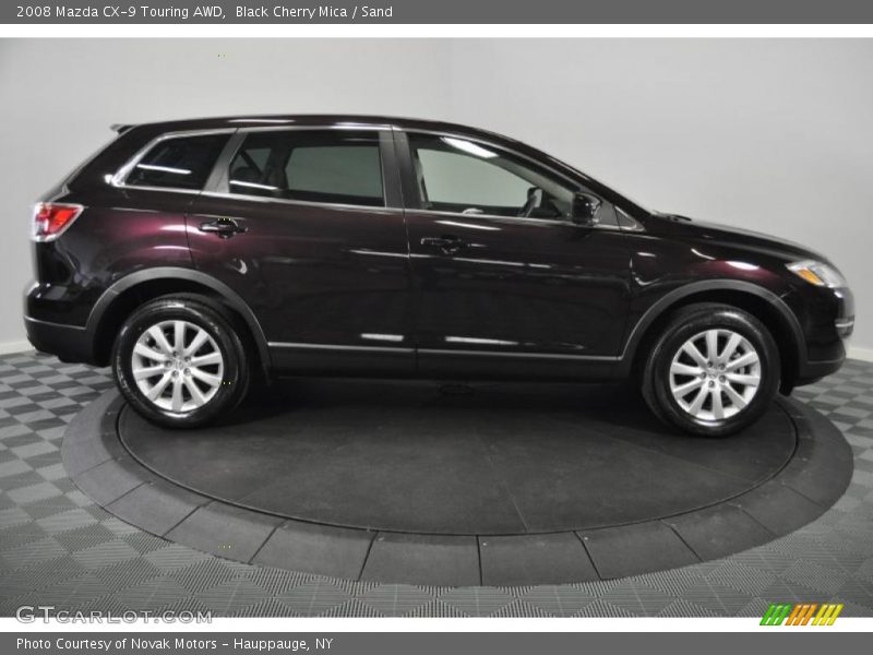 Black Cherry Mica / Sand 2008 Mazda CX-9 Touring AWD